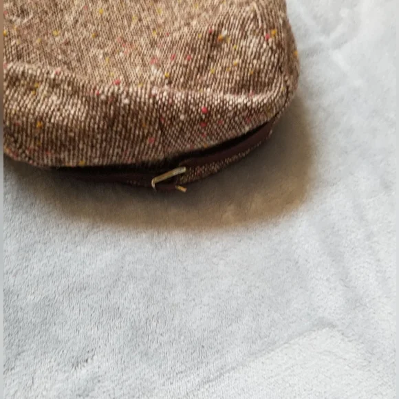 Gentlemens Wool Cap Brown - Picture 2 of 3